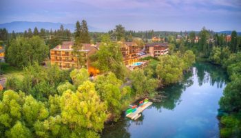 The Pine Lodge on Whitefish River
