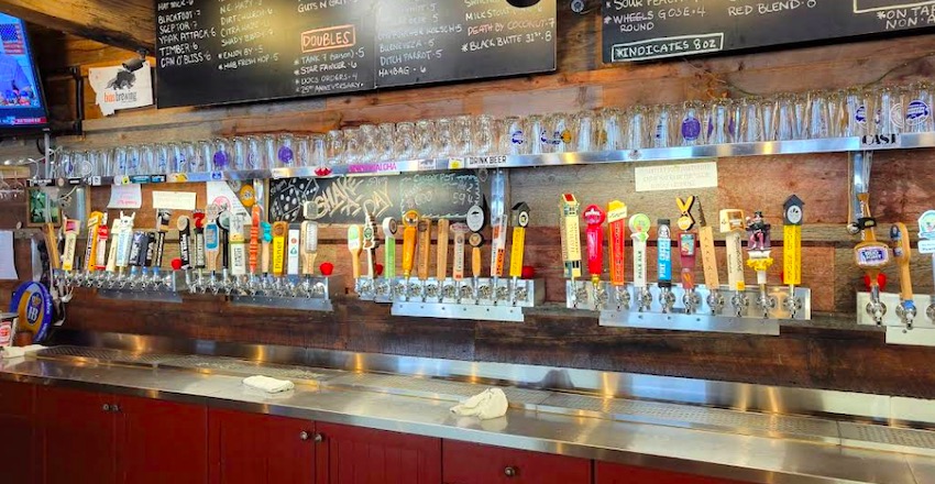 Montana Tap House Bar in Whitefish
