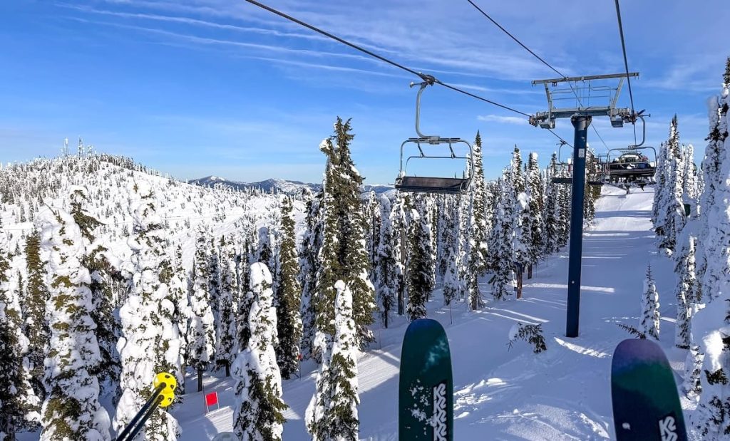 ski lifts in Whitefish